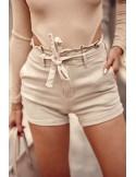 Beige Jeansshorts 66000 – Online-Shop – Boutique